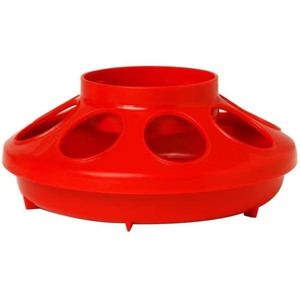 1 Quart Red Baby Chick Feeder, Reincarnation, Mfr#: RE336079