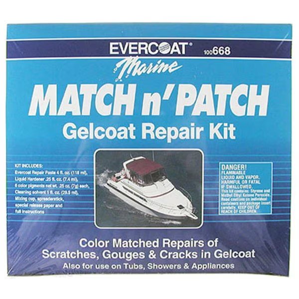 Marine Match N Patch Gelcoat Repair Kit, Evercoat, Mfr#: EV310425