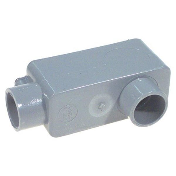Thomas And Betts  Lamson .75in. Non Metallic Conduit Body Type LB  E986E-CTN, V3Gate, Llc, Mfr#: E986E-CTN