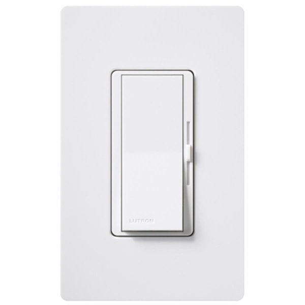 White Single Pole Or 3 Way CFL-LED Dimmer With, Brightbomb, Mfr#: BR339246