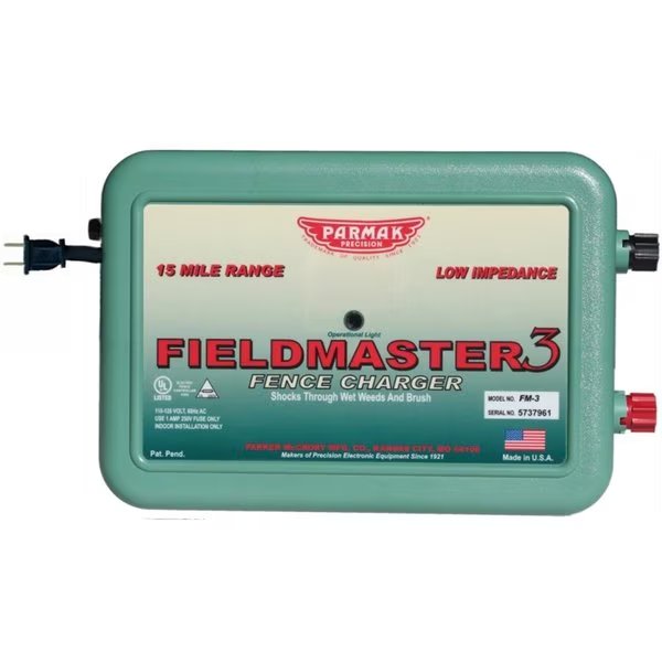 CO 110-120 Volt Fieldmaster Fencer, Parker Mccrory, Mfr#: PA310707
