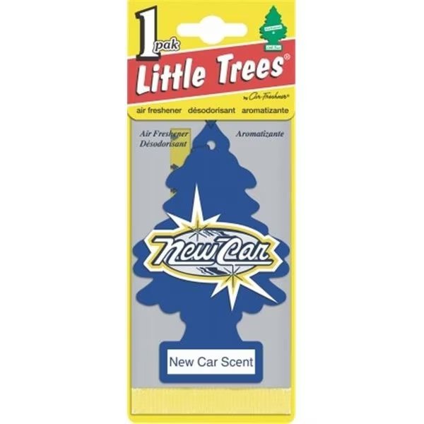 Car-freshner U1P-10189 New Car Scent Little Tree Air Fresheners, Car Freshner, Mfr#: U1P-10189