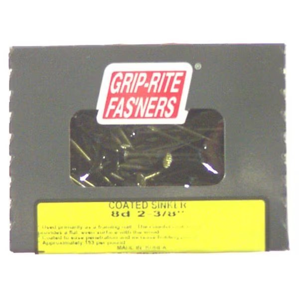 Common Nail, 2.38 in L, 8D, 11.50 ga, Primus Source, Mfr#: 8CTDSKR1