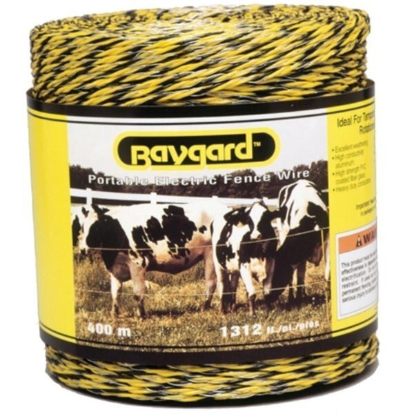 1,312 ft. Yellow And Black Portable Electric Fence Wire, Parker Mccrory, Mfr#: PA310990