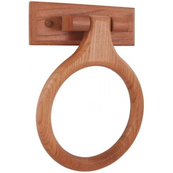 9840 Rustic Oak Towel Ring, Ldr Industries, Mfr#: 4305595