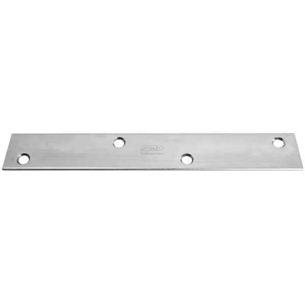 12in. X 1-.09in. Zinc Plated Mending Plates Without Screws, Geared2Golf, Mfr#: GE86286