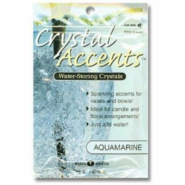 Crystal Accents 1 oz Bag Aqua Marine, 25PK, Jrm Chemical, Mfr#: CA-25A