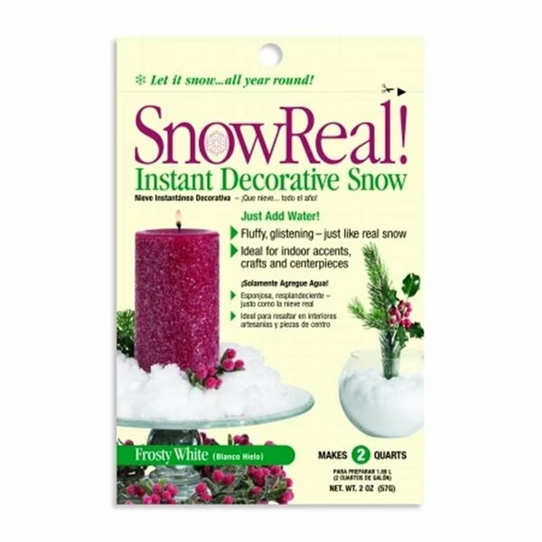 Snow Real 1 oz bag Instant Decorative Snow, 24PK, Jrm Chemical, Mfr#: SR-24