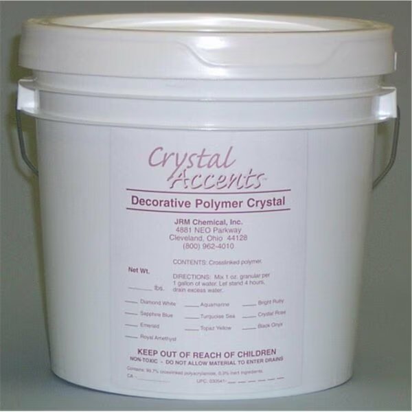 Crystal Accents 5 lb pail Sapphire Blue, Jrm Chemical, Mfr#: CA-05S