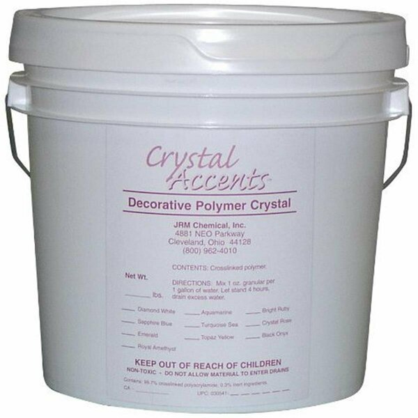Crystal Accents 5 lb pail Bright Ruby, Jrm Chemical, Mfr#: CA-05B