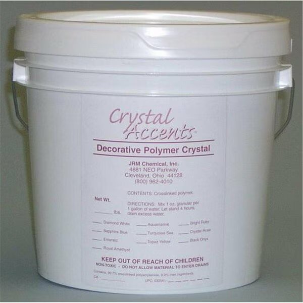 Crystal Accents 5 lb pail Black Onyx, Jrm Chemical, Mfr#: CA-05O