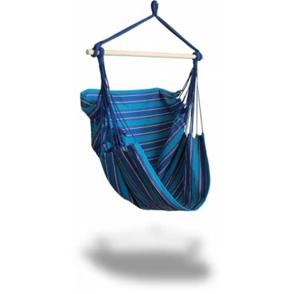 Kings Pond Enterprises 10041-KP Hammaka Woven Hammock Chair - Blue, Kings Pond Enterprises, Mfr#: 10041-KP