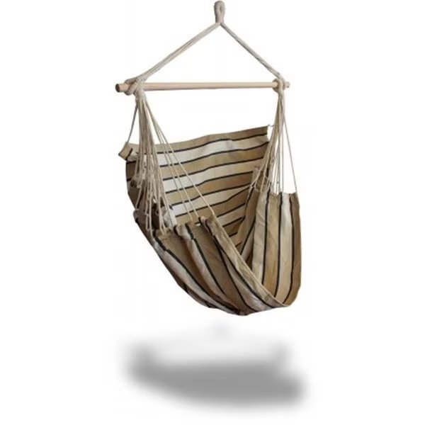 Kings Pond Enterprises 10043-KP Hammaka Woven Hammock Chair - Beige, Kings Pond Enterprises, Mfr#: 10043-KP