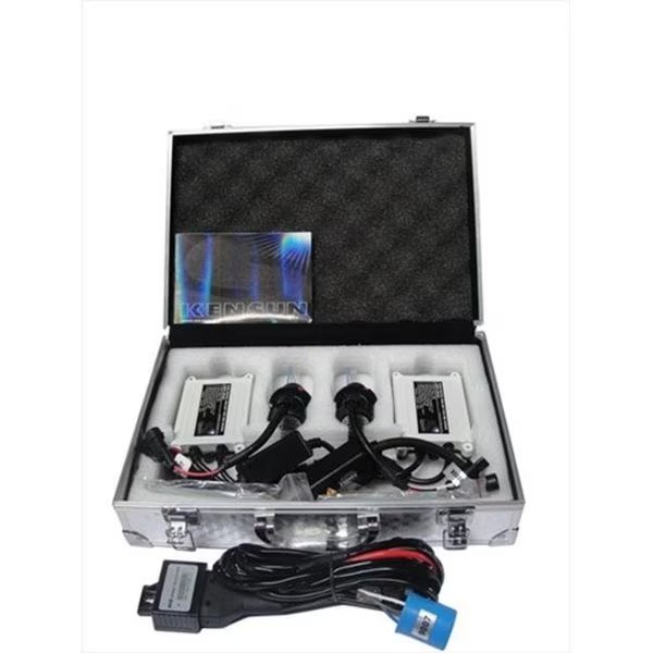 Kensun UN-K-Slim Kit-9007 LH-6K HID Xenon Lo-Hi Halogen 6000K 35W AC Slim Kit; Bright White, Kensun, Mfr#: UN-K-Slim Kit-9007 LH-6K