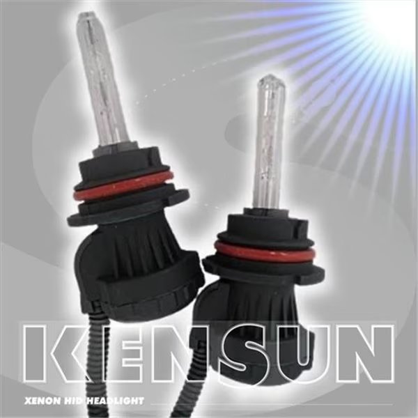 Kensun UN-K-Bulbs-9007 M-8k HID Bi-Xenon 8000K 35W AC Bulbs; White With Blue Tinge, Kensun, Mfr#: UN-K-Bulbs-9007 M-8k