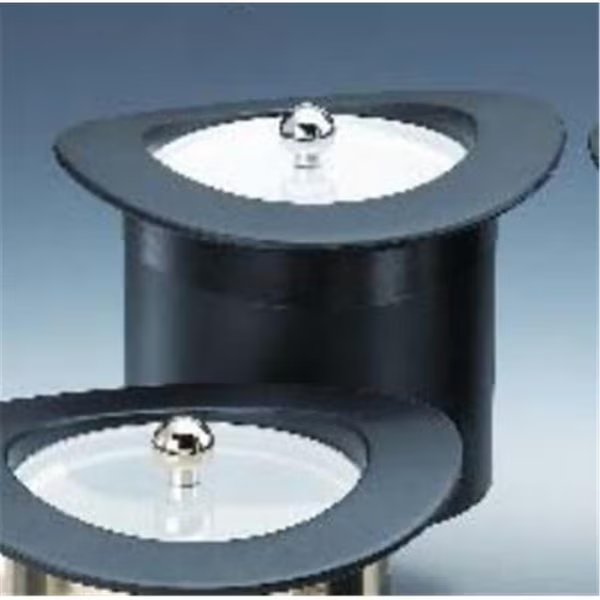 Top Hats Black with Black 3 Quart Ice Bucket with Band and Lucite Cover, Sharptools, Mfr#: SH88569
