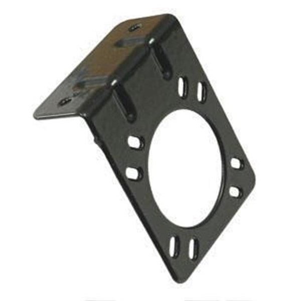 Pollak 12711U Tow Wiring Connector Bracket Black, Pollak, Mfr#: P6Q-12711U