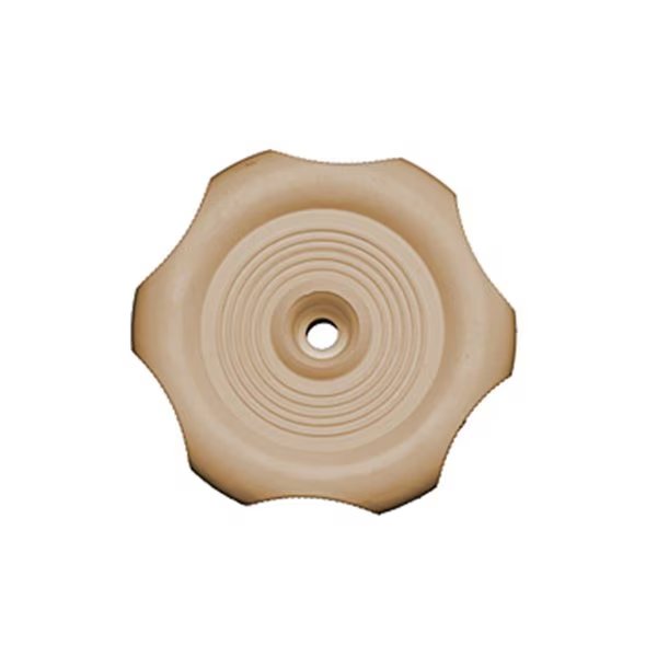 H719 1 In. Shaft White Window Knob - Beige, Overtime, Mfr#: OV88850