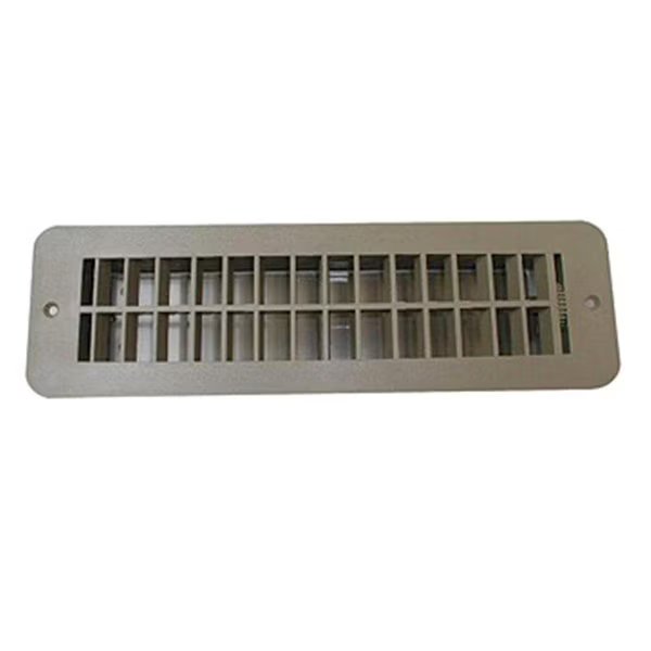 H860 2 In. Tan Floor Register With Damper, Overtime, Mfr#: OV88851