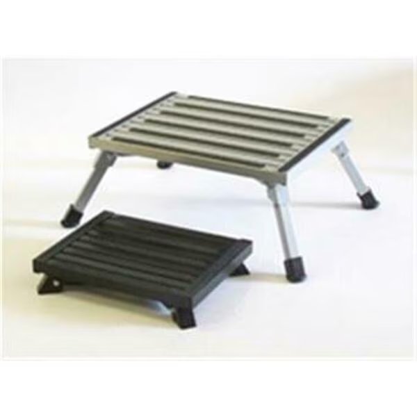 Large Folding Step- Black, Safety Step, Mfr#: S2H-F08CBLK