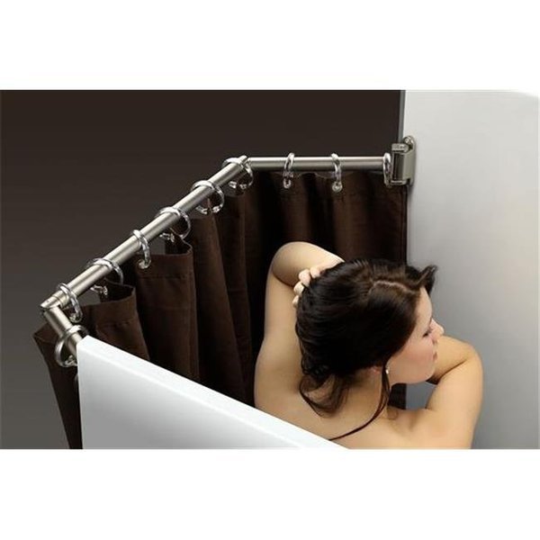 EXT3542S Extend A Shower Rod; Satin, Strike3, Mfr#: ST88898