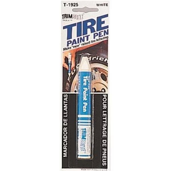 TRIMBRITE T1925 Tire Marker; White, Trimbrite, Mfr#: T18-T1925
