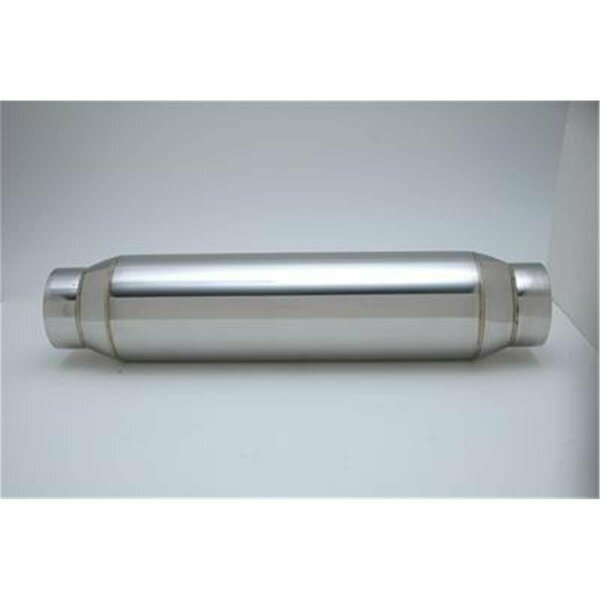 1790 3.5 In. Stainless Steel Exhaust Resonator - Silver, Vibrant, Mfr#: V32-1790