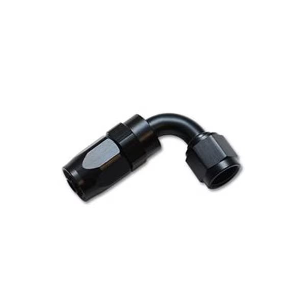 VIBRANT 21906 90 Degree Hose End Fitting Size -6 An; Black, Vibrant, Mfr#: V32-21906