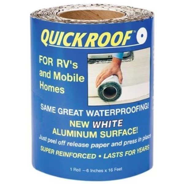 Cofair Prod WQR325 Quick Roof Tape White - 3 In. x 25 Ft., Cofair Prod, Mfr#: C6Q-WQR325