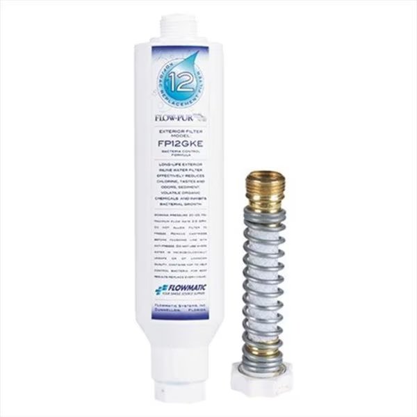 FLOPUR-WATTS FP12GKE Water Filter Garden Hose T12, Flopur/Watts, Mfr#: F70-FP12GKE