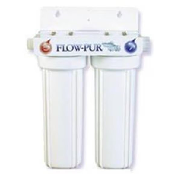 FLOPUR-WATTS POE12DSA1K Dual Water Filter System, Flopur/Watts, Mfr#: F70-POE12DSA1K