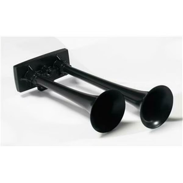 H00640R Dual Air Horn- Round Trumpet, Hadley Horns, Mfr#: H34-H00640R