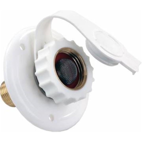 62145 City Water Flange; White; Plastic, Powerhouse, Mfr#: PO370191