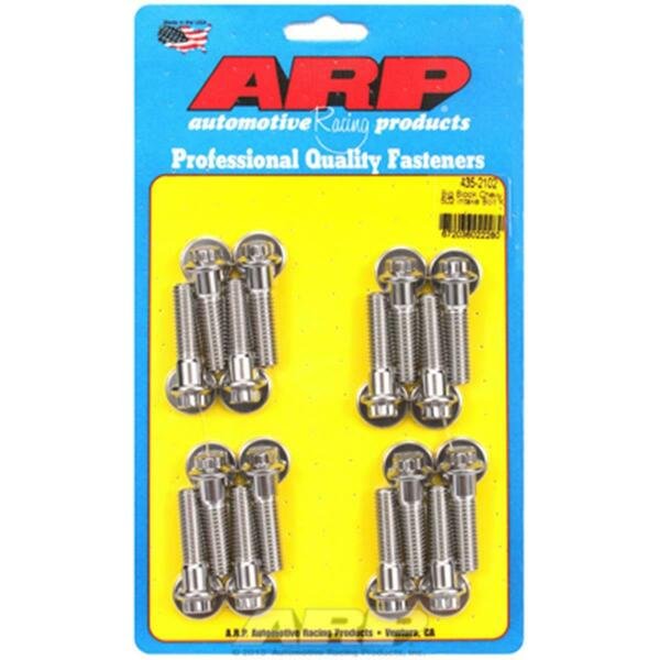 Bb Chevy 502 Stainless Steel 12 Point Intake Manifold Bolt Kit, Arp, Mfr#: A14-4352102