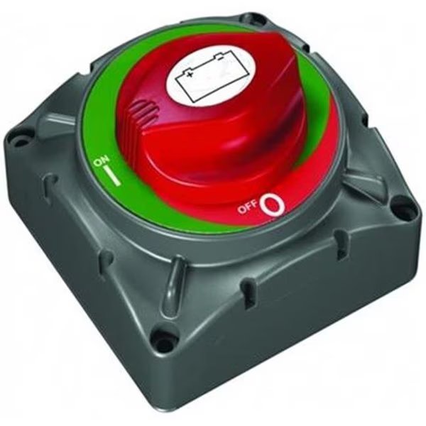 MARINCO 720RV Battery Disconnect Switch Key Type On-off Switch, Marinco, Mfr#: M1D-720RV