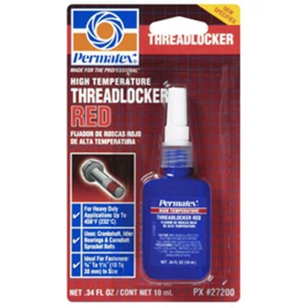 High Strength Threadlocker Red, Permtx-Lockt, Mfr#: P13-27200