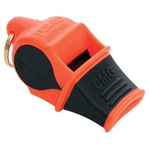 Sonik Blast Cmg Whistle - Orange & Black, Fox 40, Mfr#: 372451