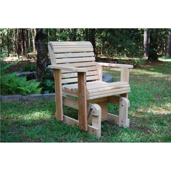 Louisiana Cypress Swings CG2  Roll Glider's- 2 Feet, Louisiana Cypress Swings And Things, Mfr#: CG2