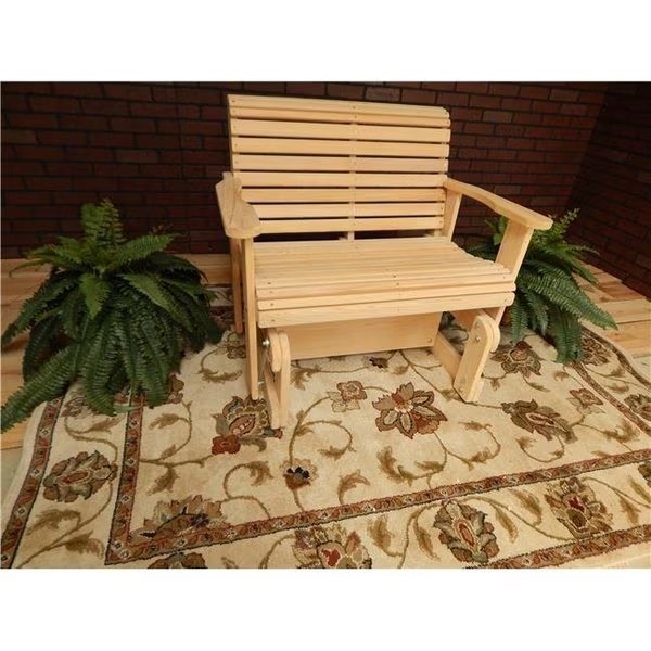 Louisiana Cypress Swings CG4  Roll Glider's- 4 Feet, Louisiana Cypress Swings And Things, Mfr#: CG4