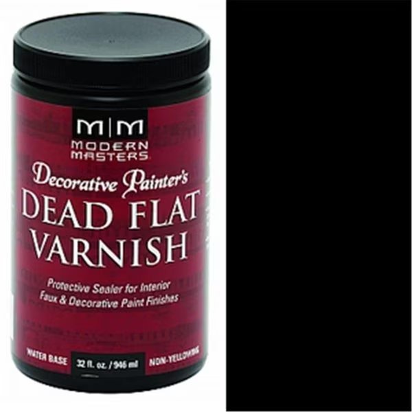 DP609 1 Qt. Dead Flat Varnish Interior, Modern Masters, Mfr#: MO327222