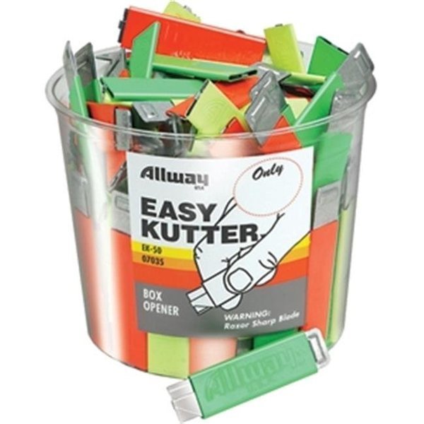 Allway Tools 7035 Neon Easy Kutter Bucket   Pack of 50, Allway, Mfr#: 37064070359