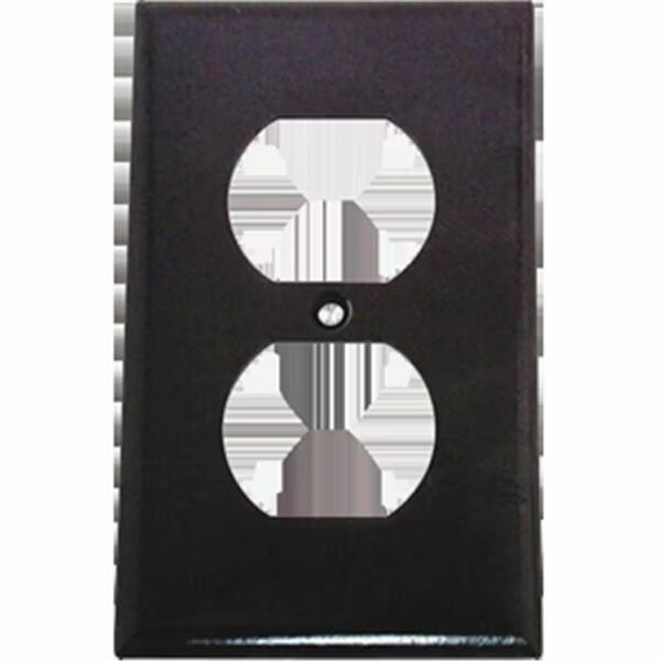 Eagle 2132B Brown 1 Gang Receptacle Plate, 25PK, Eaton Wiring Devices, Mfr#: 193485