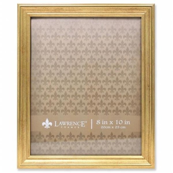 Lawrence Frames 536280 Sutter Burnished Picture Frame - Gold; 0.80 in., Lawrence Frames, Mfr#: 536280
