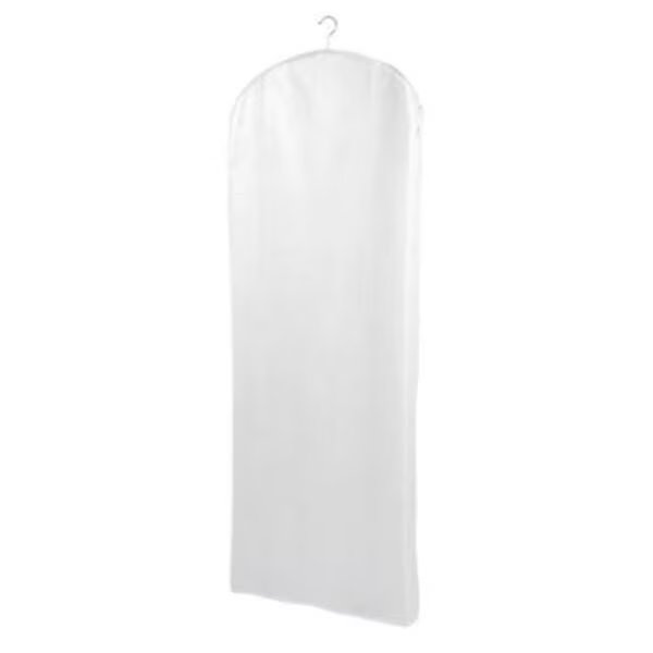 Garment Bag in White, Living Healthy Products, Mfr#: GBDRE-wht-01