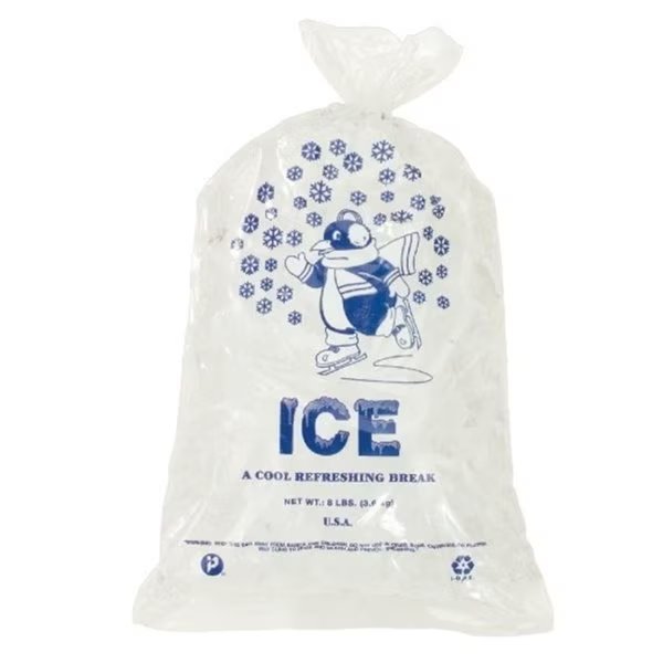 Inteplast Group IBS IC1221 Ice Bags with Twist Ties 12 in. W x 21 in. L, Inteplast Group, Mfr#: IBS IC1221