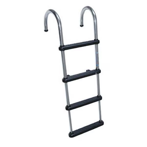 4 Step Telescoping Removable Pontoon Boat Ladder, Windline, Mfr#: TDL-4E