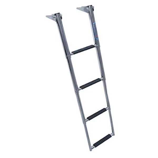 Windline TDL-4X 4 Step Over Platform Telescoping Boat Ladder, Windline, Mfr#: TDL-4X