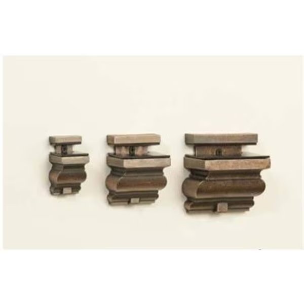 Amore Designs GCECR30PW Crowne Pewter Medium Shelf Bracket, Amore Designs, Mfr#: GCECR30PW