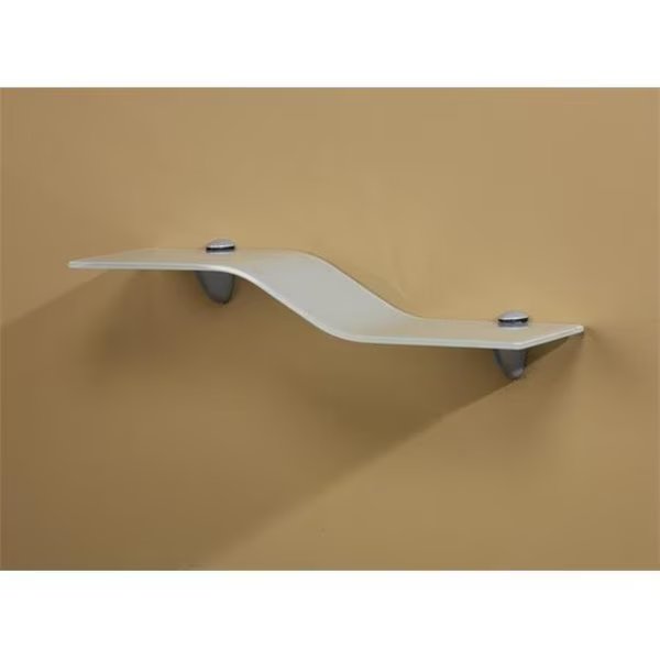 Amore Designs CPTSVERVEMINIOP Concepts Mini Verve Opaque Glass Shelf, Amore Designs, Mfr#: CPTSVERVEMINIOP
