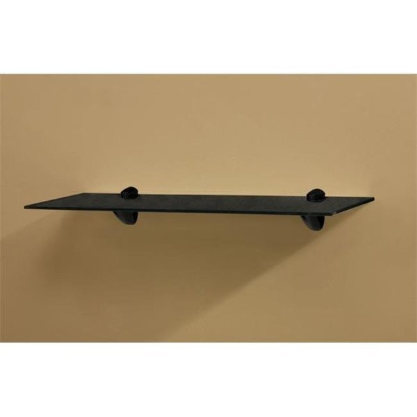 Amore Designs 736GLASSKITBKPE Black Sparkle Kit With Black Pelicani; 7 x 36 in., Amore Designs, Mfr#: 736GLASSKITBKPE